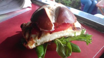 Halloumi-Burger